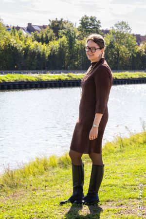 Dress st 03Brown